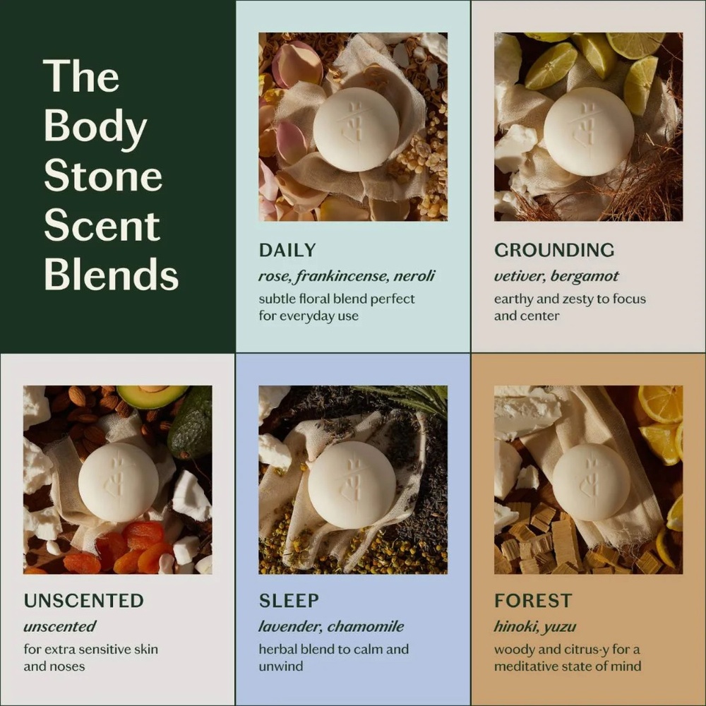 Kate McLeod  The Body Stone - Deep Moisturizing Cocoa Butter Lotion Bar for Dry - Picture 8 of 12